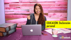 personal statement