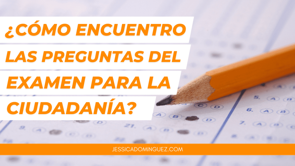 ¿Cómo encuentro las preguntas del examen para la ciudadanía? Abogada