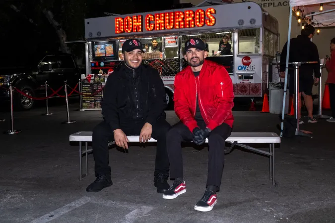 Jaime y Ricky Núñez Gómez, copropietarios de Don Churros Gómez